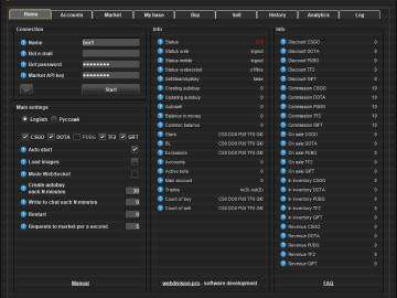 Update Steam Market Bot 33.6