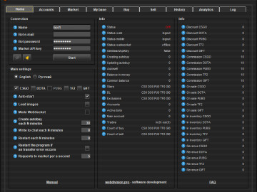 Update Steam Market Bot 34.5